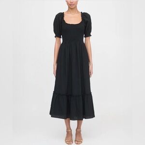 Hill House Louisa Nap Dress in Black